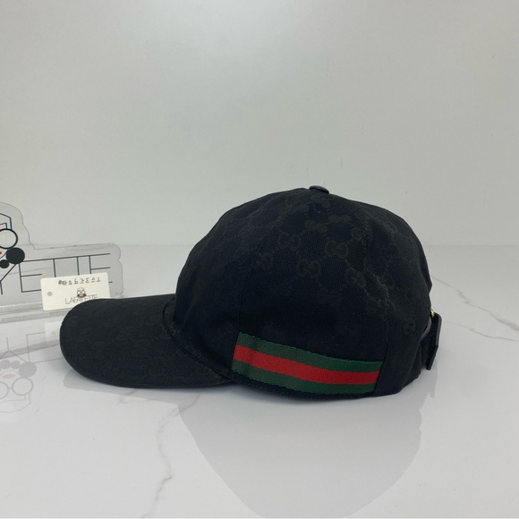 Gucci Original GG Canvas Baseball Hat with Web - Picture 3 of 9
